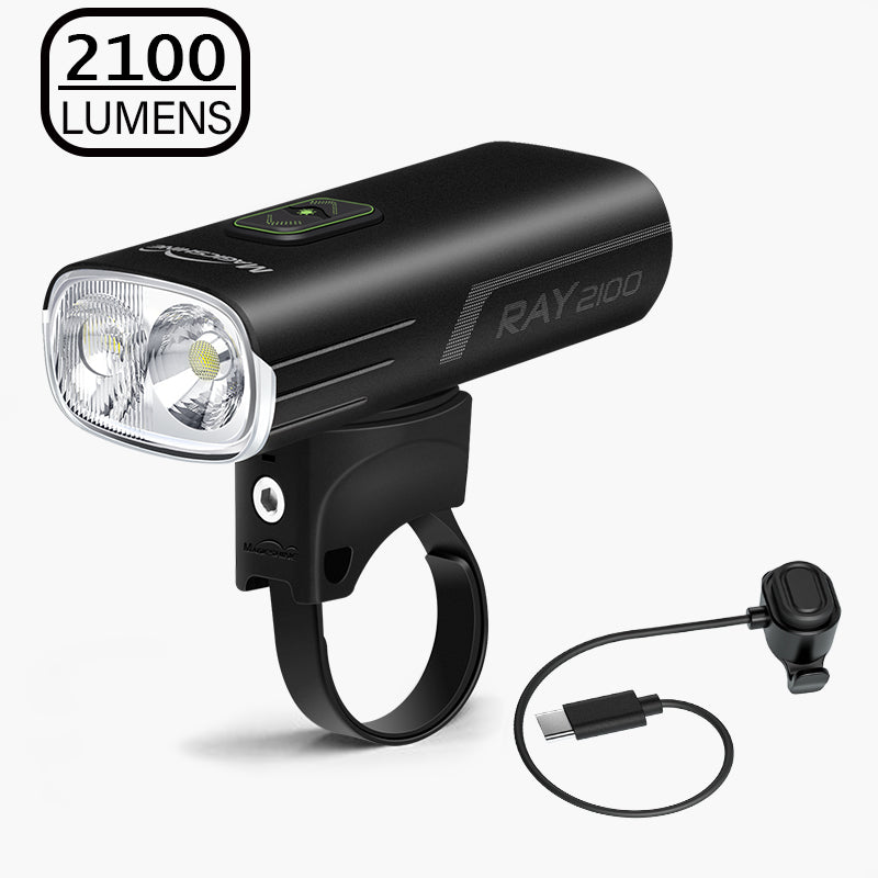 Magicshine Front Light | Ray 2100+Remote Combo - Cycling Boutique