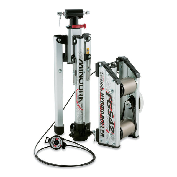 Minoura Japan Indoor Trainers | FG542 Live Ride Hybrid Roller - Cycling Boutique