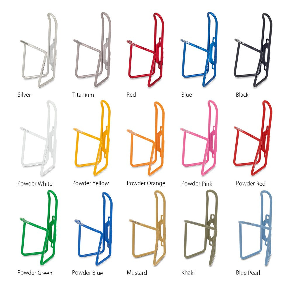 Minoura AB-100-4.5 Water Bottle Cage – Lightweight Anodized Aluminum For Road Bikes