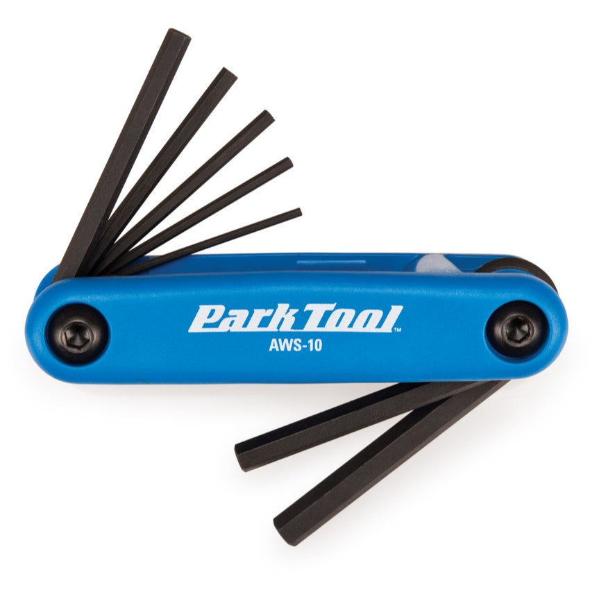 Parktool Multi Tools | AWS-10 Fold-Up Hex Wrench Set - Cycling Boutique