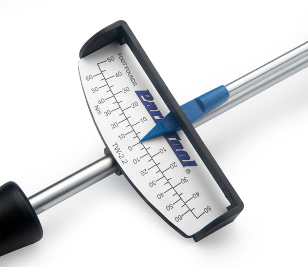 Parktool Tools | TW-2.2 Beam-Type Torque Wrench, 0-60Nm, 3/8