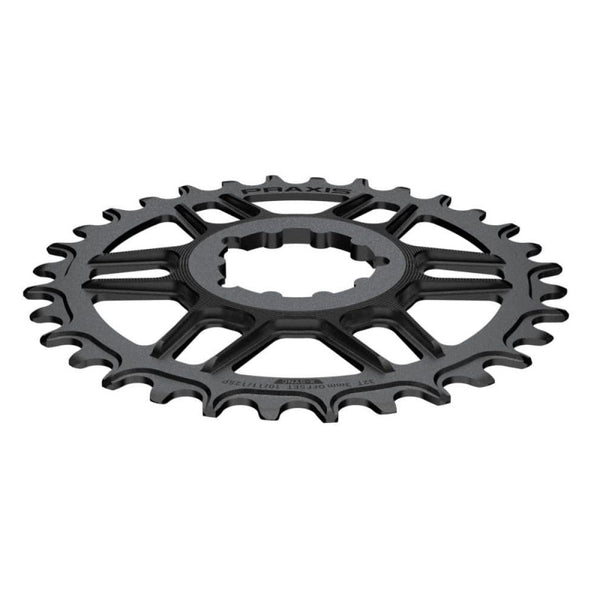 Praxis Chainrings | MTN DM-A 1x, 3-Bolt Wave Tech (3mm offset) - Cycling Boutique