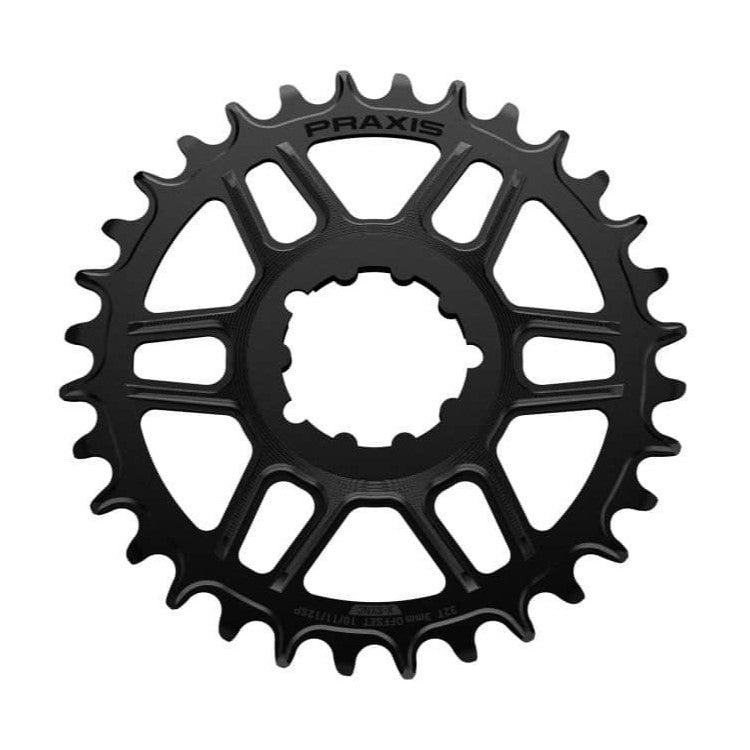 Praxis Chainrings | Mountain Wave Chainring DM1X, with 3mm Offset (Replaces DMA) - Cycling Boutique