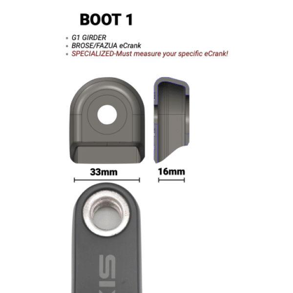 Praxis Crank Protectors | TP-2001 Carbon Crank Boot-1 - Cycling Boutique
