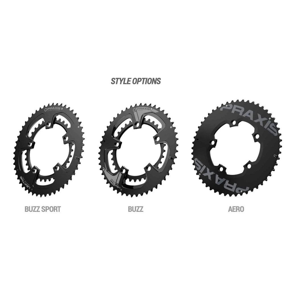 Praxis Road Chainrings | Buzz, 10/11/12-Speed - Cycling Boutique