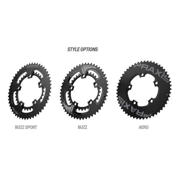 Praxis Road Chainrings | Buzz Sport, 10/11/12-Speed - Cycling Boutique
