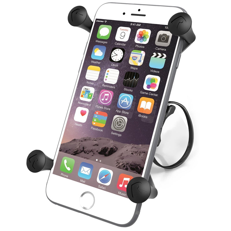 RAM Bicycle Phone Mount | X-Grip with RAM EZ-On/Off Bicycle Base - Cycling Boutique