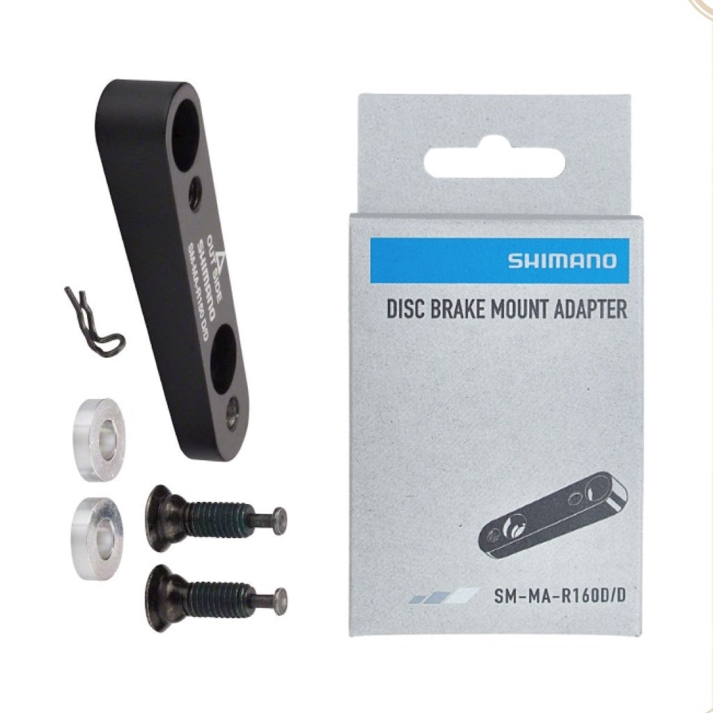 Shimano Disc Brake Adapters | SM-MA - Flatmount to Flatmount | R160D/D (+20mm) - Cycling Boutique