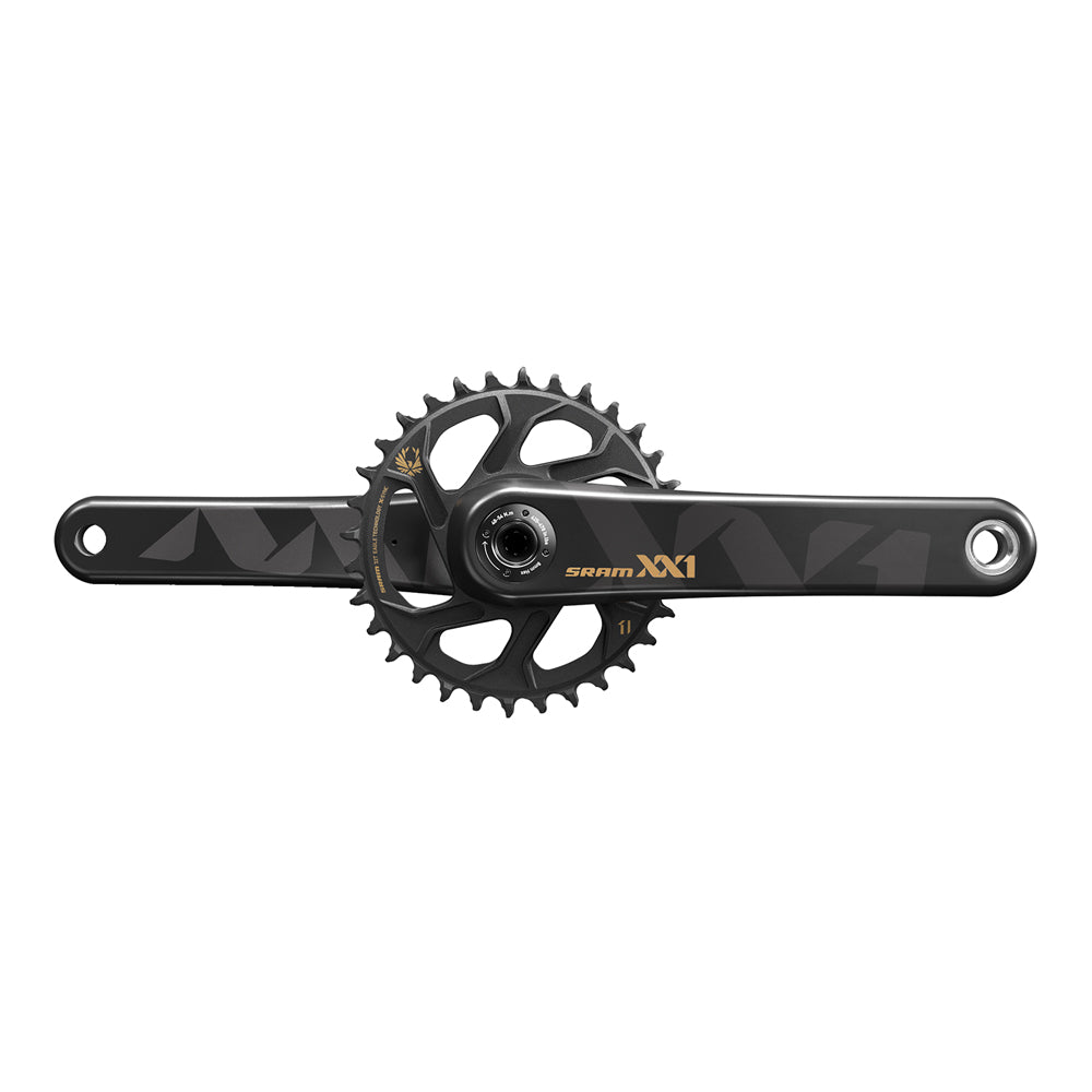 SRAM Cranksets | Eagle XX1 GXP 11-Speed, Gold - Cycling Boutique