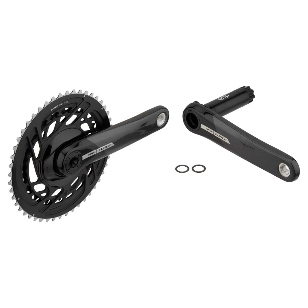 SRAM Cranksets Force AXS DUB D2, 2x12-Speed, w/ Carbon Arms