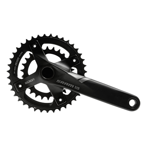 SRAM Cranksets X5 GXP, 10-Speed Black - Cycling Boutique