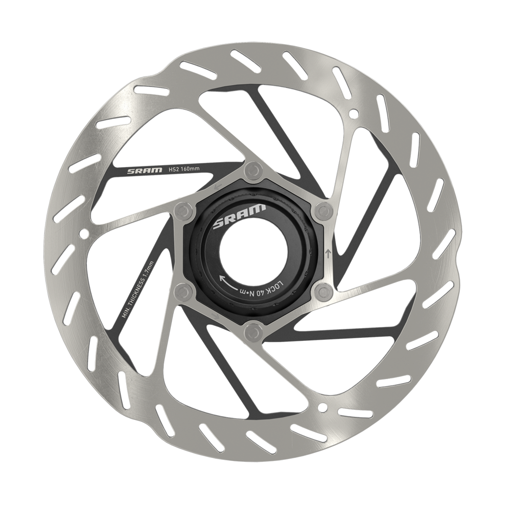SRAM Disc Brake Rotors HS2 CentreLock Rounded - Cycling Boutique