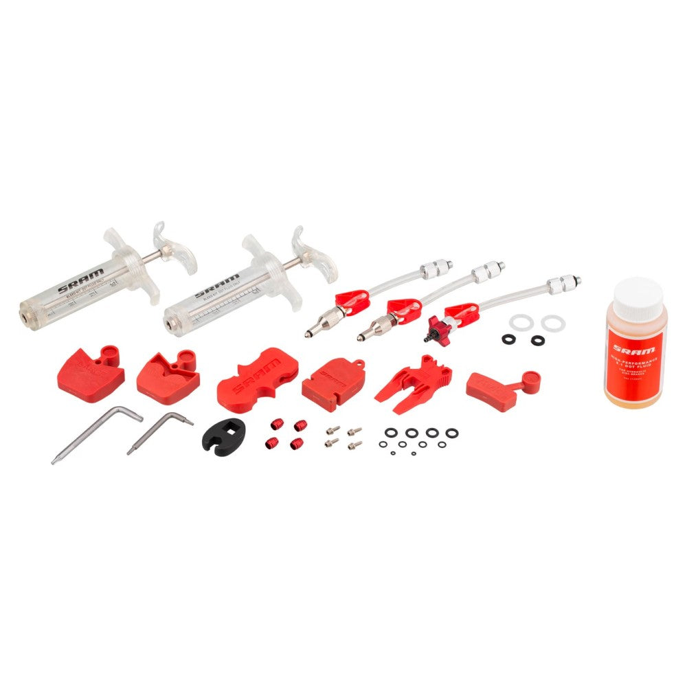 SRAM Disc Brakes | Hydraulic Pro Bleeding Kit, w/ DOT 5.1 Brake Fluid - Cycling Boutique