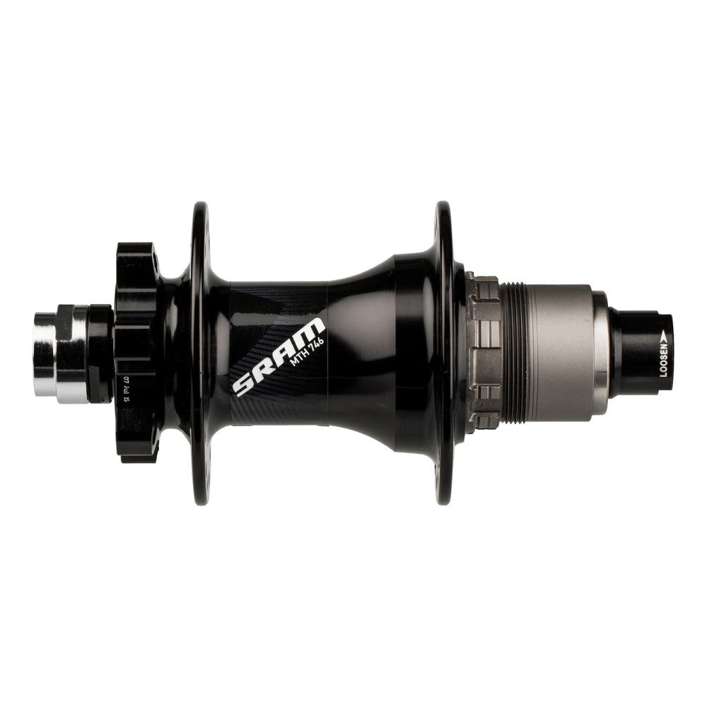 SRAM Rear Hubs | MTH 746 Disc 6-Bolt, 12x142mm Thru Axle, w/ XD Driver Body - Cycling Boutique