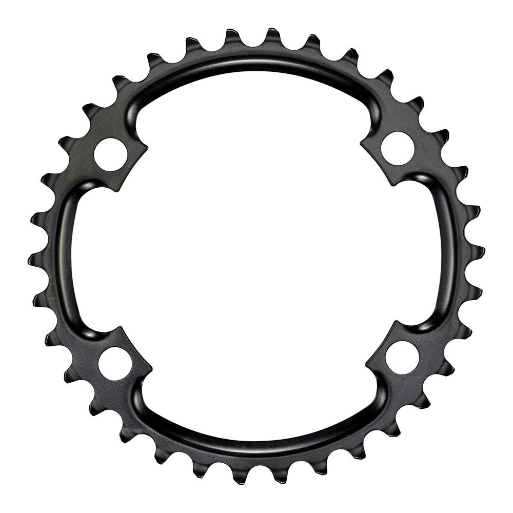 SRAM Road Chainrings | PowerGlide Asymmetric 4-Bolt 2x Chainring, 11-Speed - Cycling Boutique