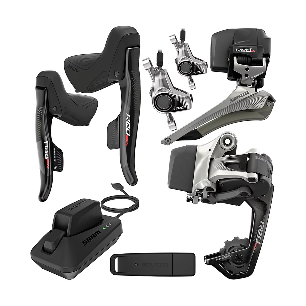 SRAM Road Groupsets Red eTap WIFLI Hydraulic Shifter RD FD Brakes Charger Cycling Boutique