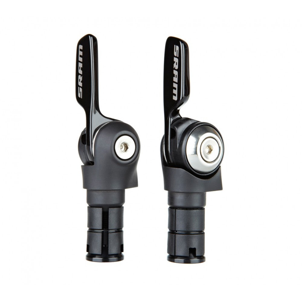 SRAM Aero S-500Al 2x11-Speed TT bike shifters with aerodynamic design and ergonomic levers for time trial cycling.