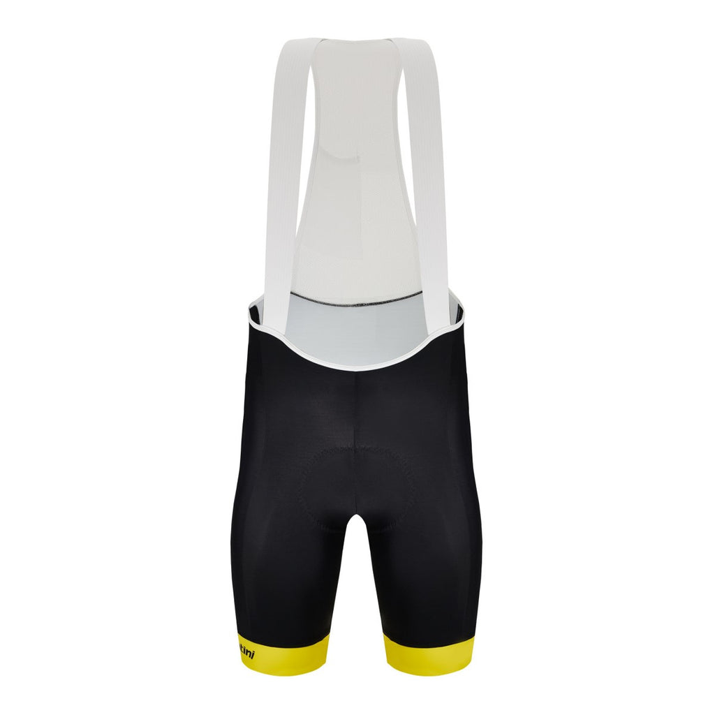 Santini Bibshorts | TDF Overall Leader Official, w/ C3 chamois - Cycling Boutique
