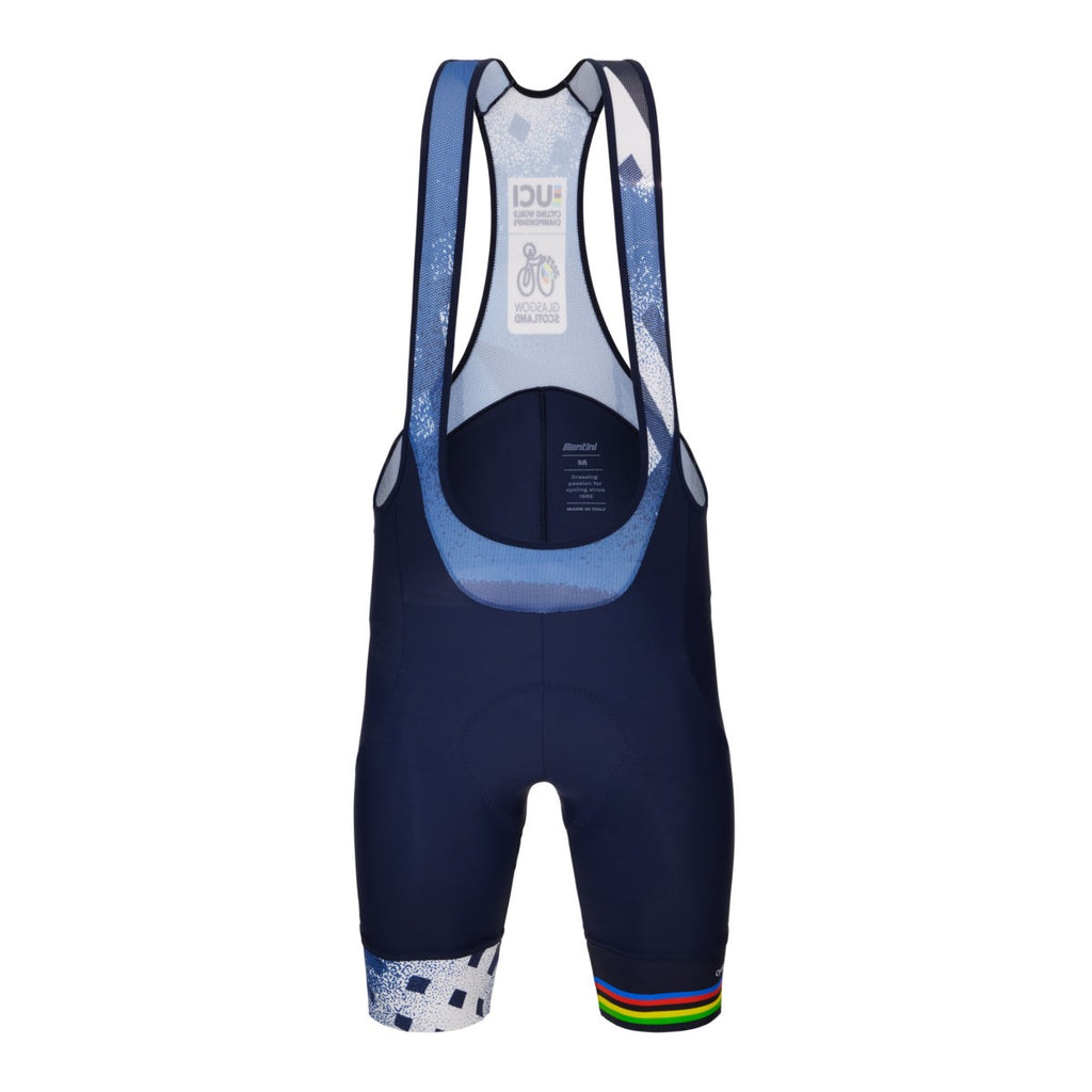 Santini Bibshorts | UCI World Championships City Grid - Cycling Boutique