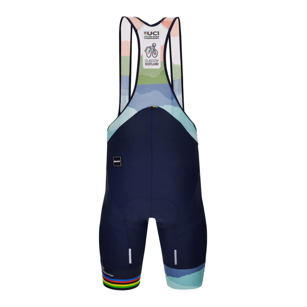 Santini Bibshorts | UCI World Championships Cloudscape - Cycling Boutique