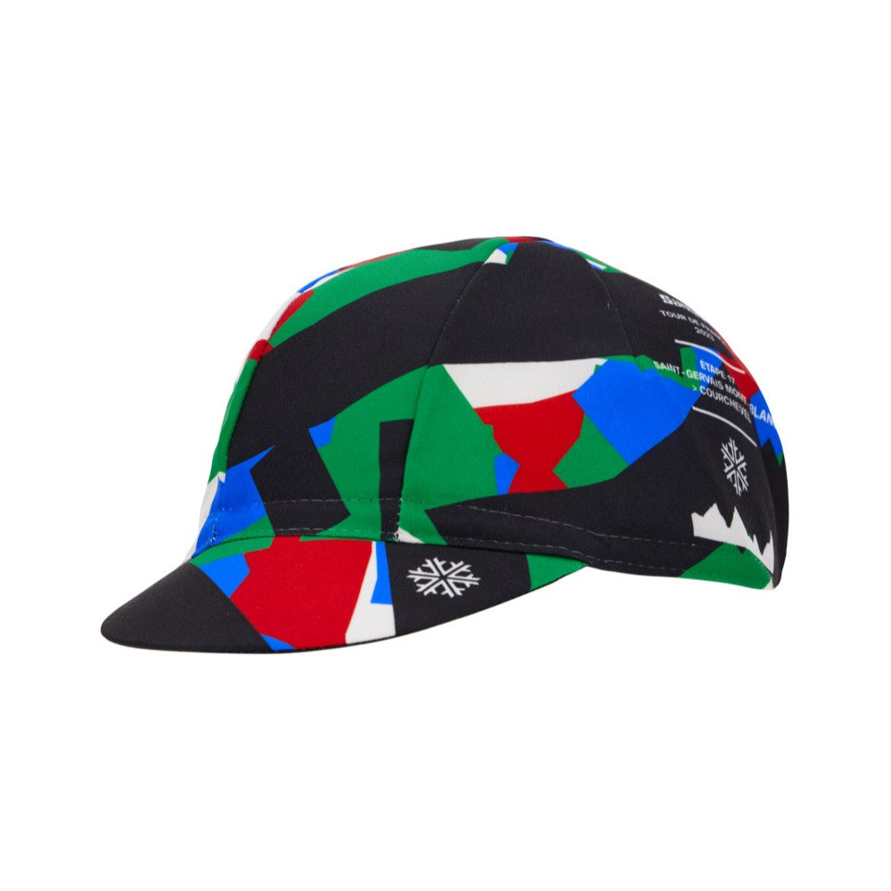 Santini Caps | TDF MONT BLANC-COURCHEVEL Cycling Cap - Cycling Boutique