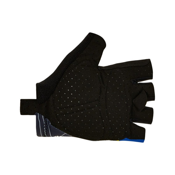 Santini Gloves | CRITERIUM DU DAUPHINE, Short Finger Glove - Cycling Boutique