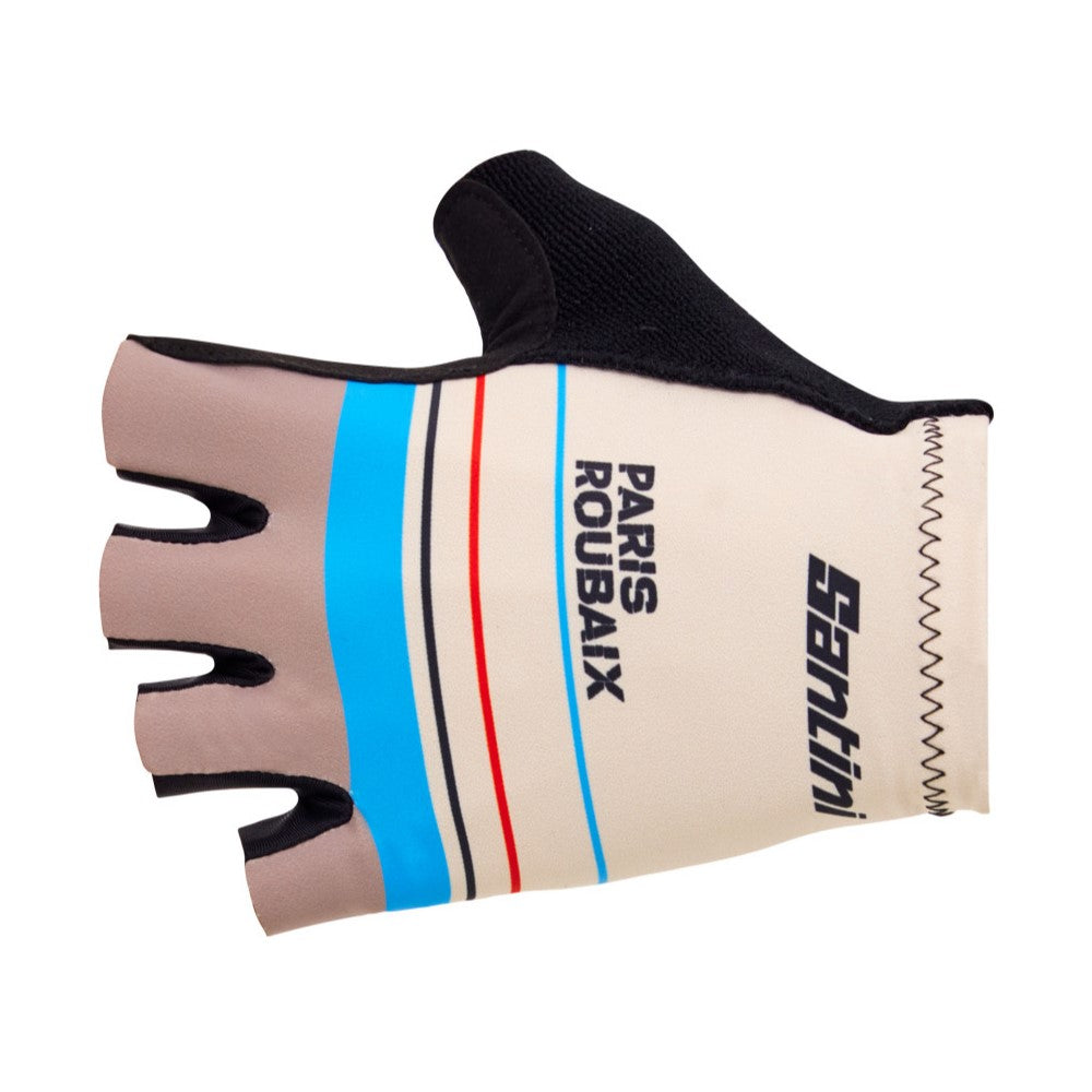Santini Gloves | Paris Roubaix, Short Finger - Cycling Boutique