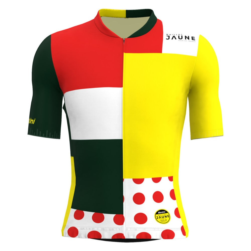 Santini Jerseys | Combo Maillot Jaune Official - Cycling Boutique