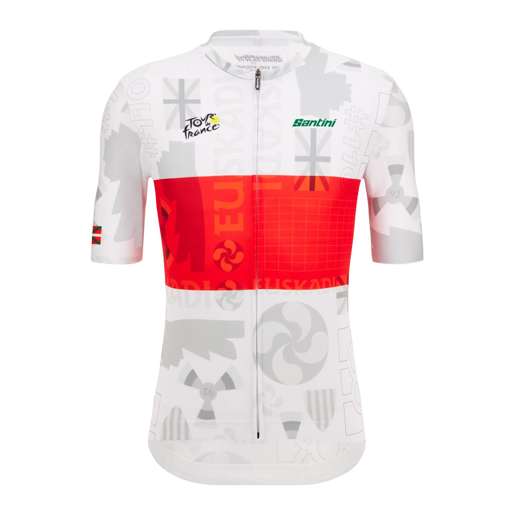 Santini Jerseys | TDF Grand Depart Pais Vasco, Short Sleeves - Cycling Boutique