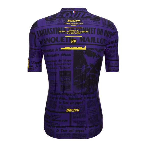 Santini Jerseys | TDF Puy De Dome, Short Sleeves - Cycling Boutique