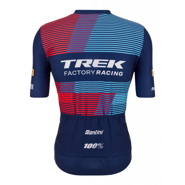 Santini Men's Jersey Half Sleeves | Trek Factory Racing XC, 2023 - Cycling Boutique