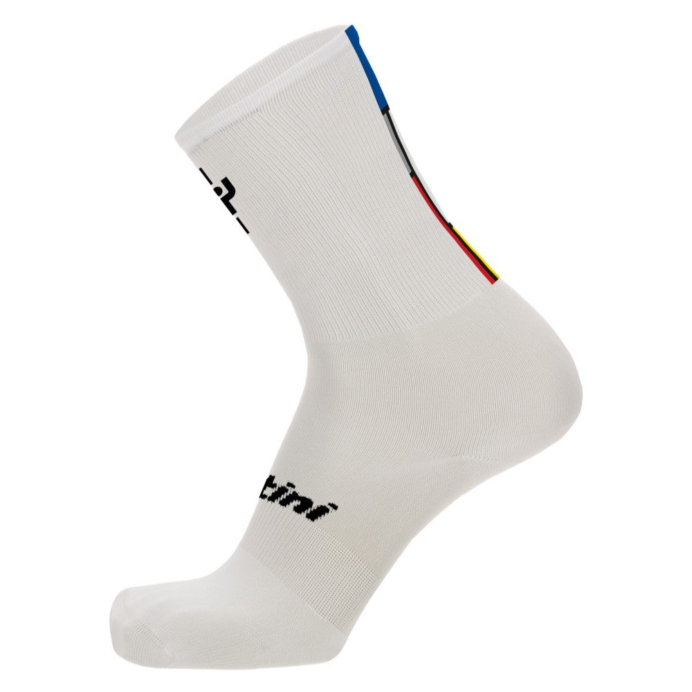 Santini Socks | Alpe D'Huez Maillot Jaune Official - Cycling Boutique