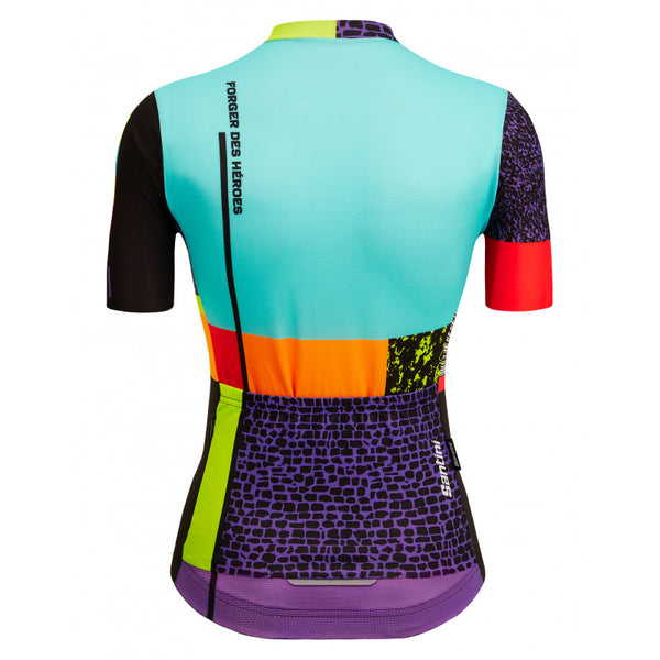 Santini Women's Jerseys | TDF Paris Roubaix Forger DES Heroes - Cycling Boutique