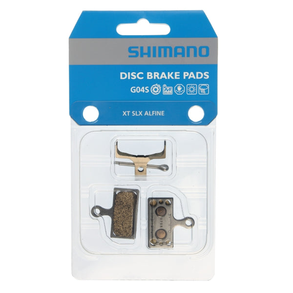 Shimano Disc Brake Pads | XTR M9000 Series, G04S-MX Metal Pads, Y8MY98010 - Cycling Boutique