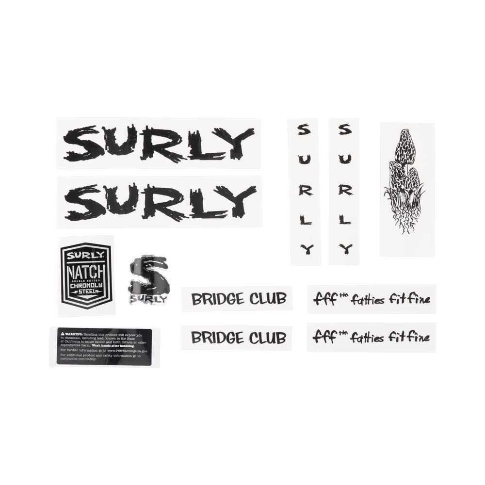 Surly Decal Sets | Bridge Club - Cycling Boutique