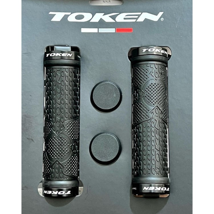Token Handlebar Grips | Locking Grips MTX, for Flat Bar