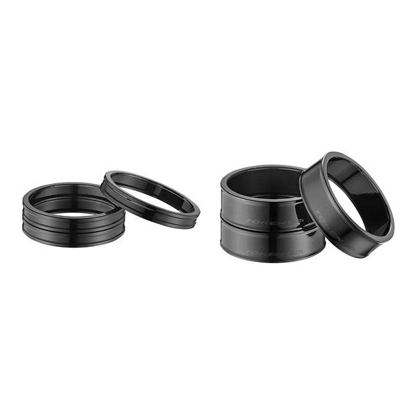 Token Headset Spacers Alloy Zenith, for 1-1/8” CHSA623-BKTK - Cycling Boutique