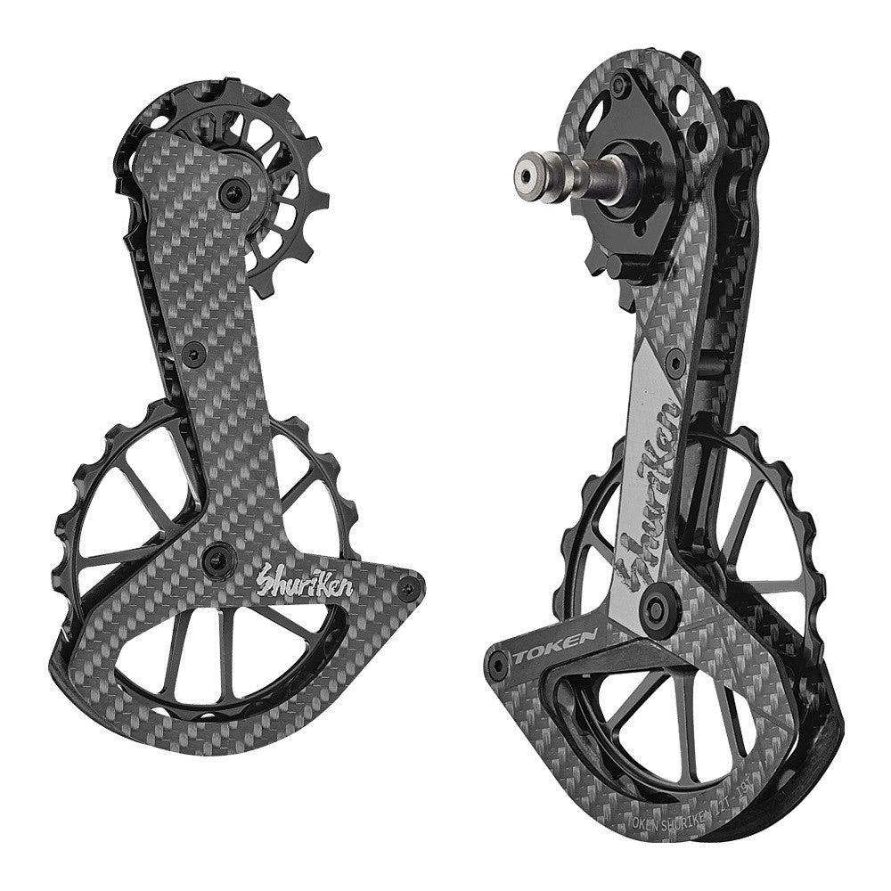 Token Rear Derailleur Pulleys | Shuriken Oversized Pulley, for Shimano 9100/9150/R800/R8050 - Cycling Boutique