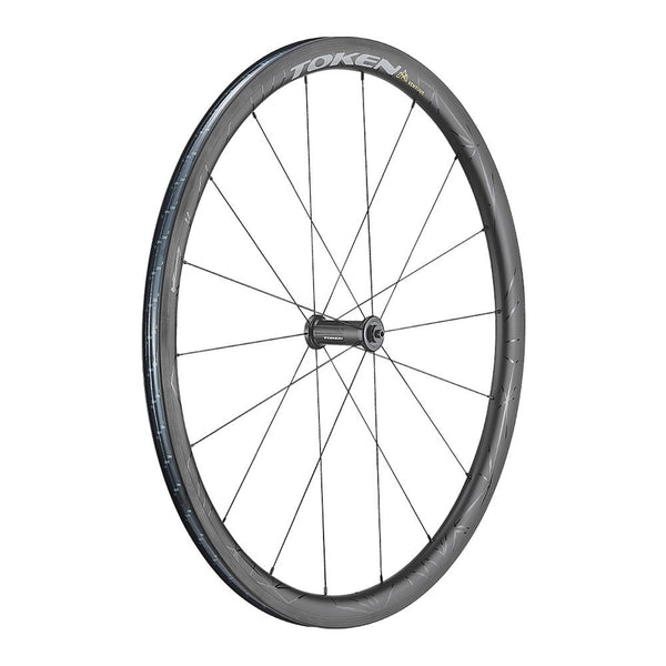 Token Road/Tri Carbon Wheelset | Ventous 36mm (Front) + Konax Pro 52mm (Rear) Rim Brake, Tubeless Ready - Cycling Boutique