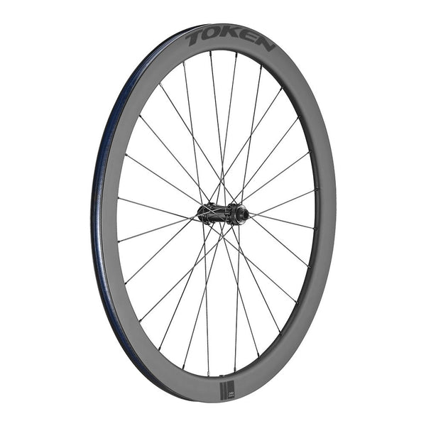 Token Wheels | Resolute C45D 45mm Profile Fit High-Speed Cruising, Carbon Disc Brake SRAM/Shimano - Cycling Boutique