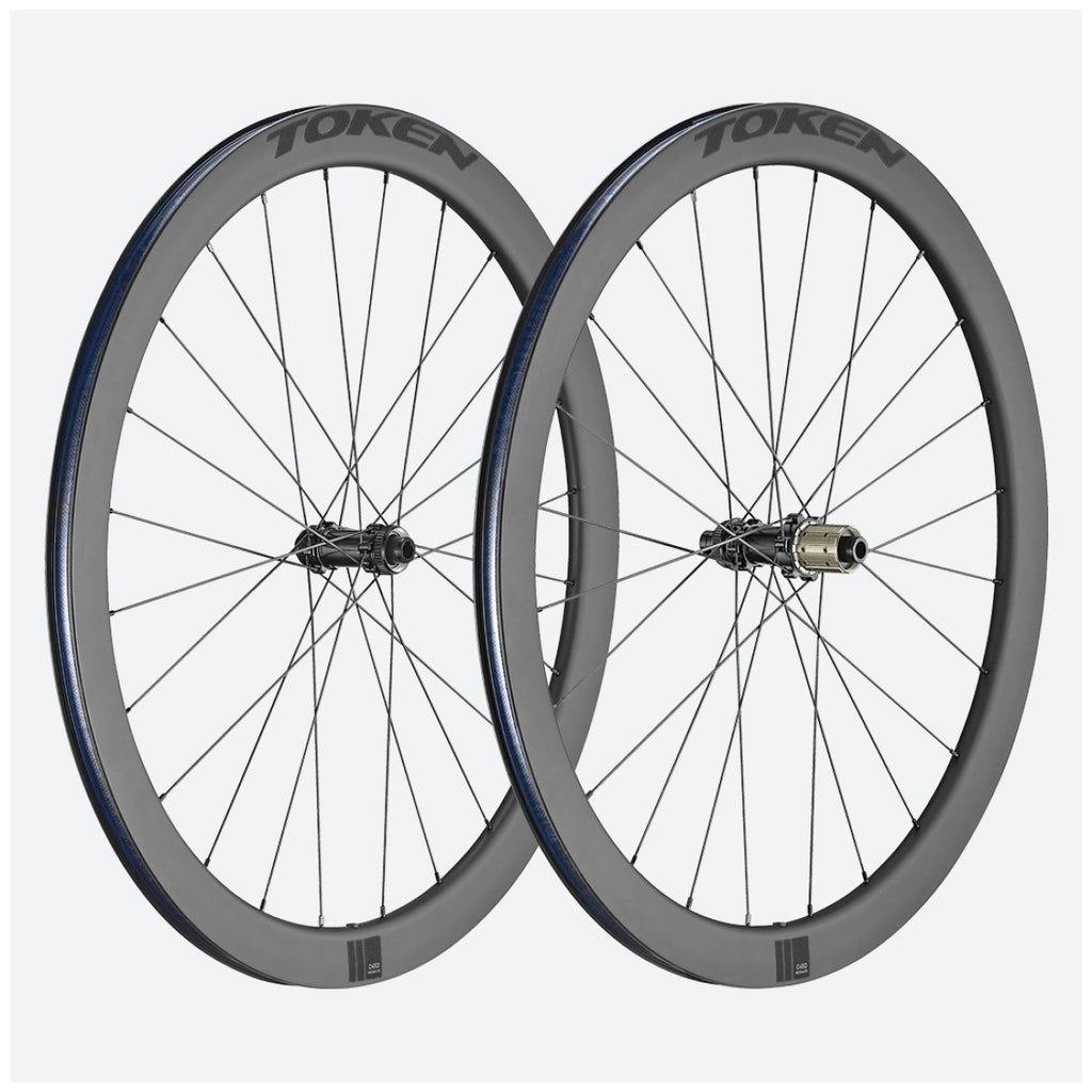 Token Wheels | Resolute C45D, Full Carbon Clincher, Disc Brake, 11-Speed SRAM/Shimano - Cycling Boutique