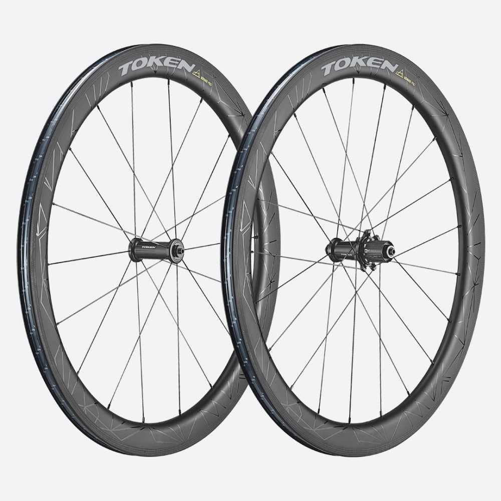 Token Wheels | Zenith KONAX PRO 52MM Carbon Disc Brake, Tubeless Ready SRAM/Shimano - Cycling Boutique