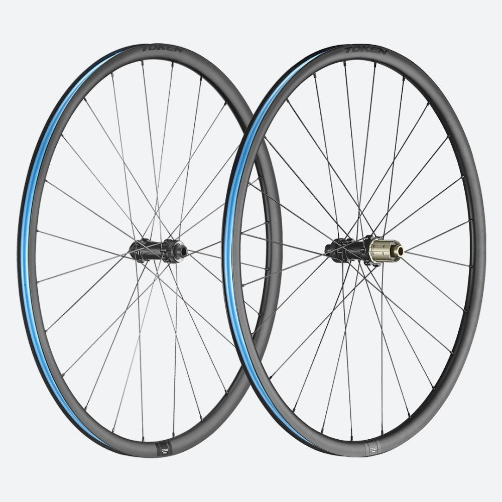 Token Wheelset | Prime C25AD Road/Tri Light Weight Alloy Disc Brake - Cycling Boutique