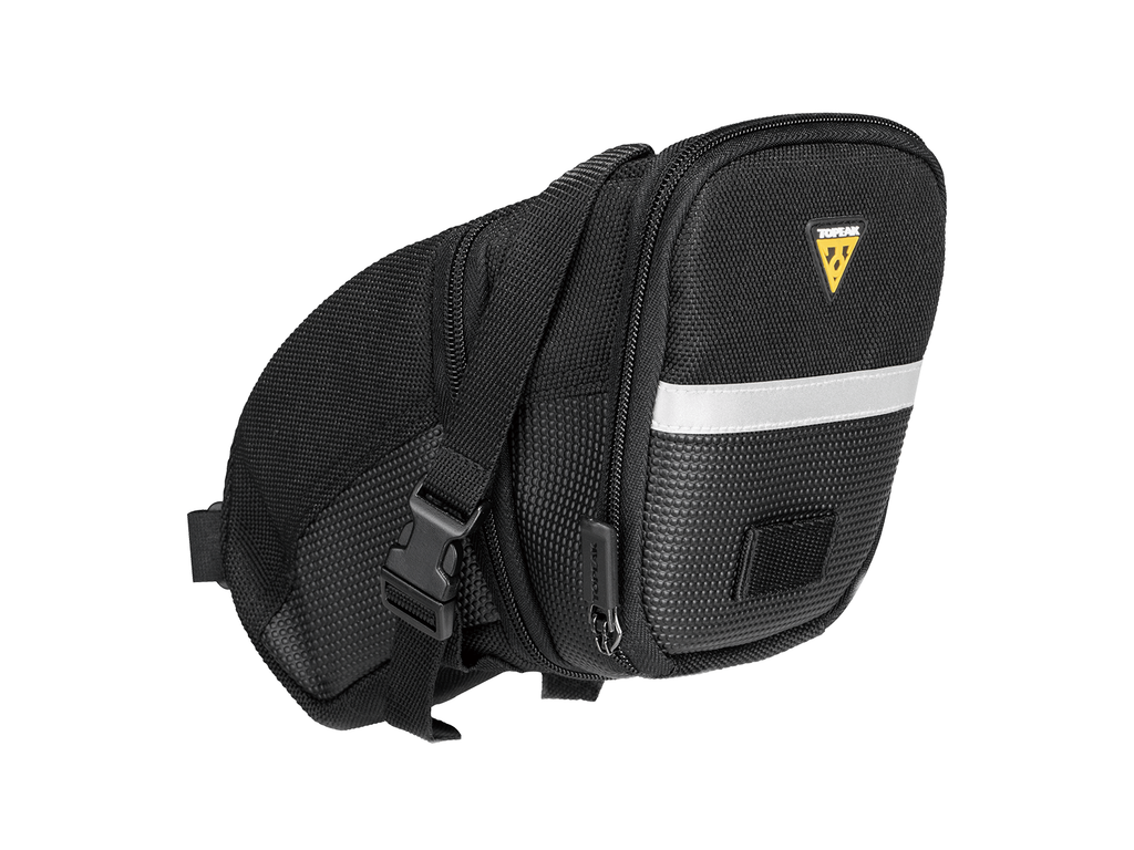 Topeak Saddle Bags | Aero Wedge Pack, Strap Version - Cycling Boutique