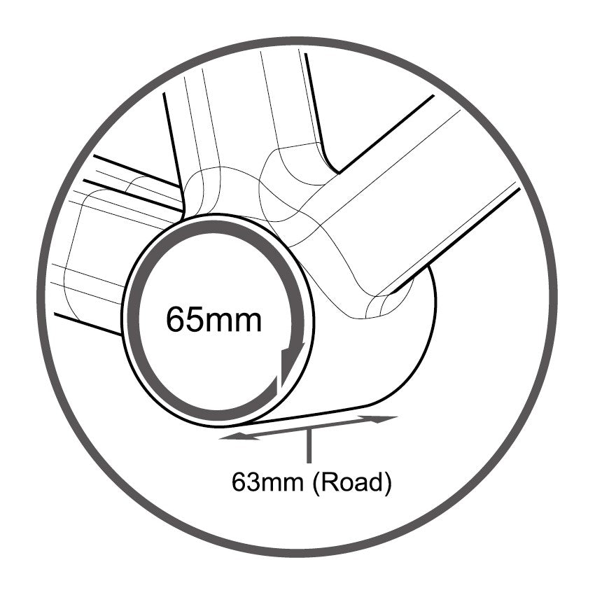 Tripeak Bottom Brackets | BB65 Twist Fit Ceramic BB Shimano (Look) - Cycling Boutique