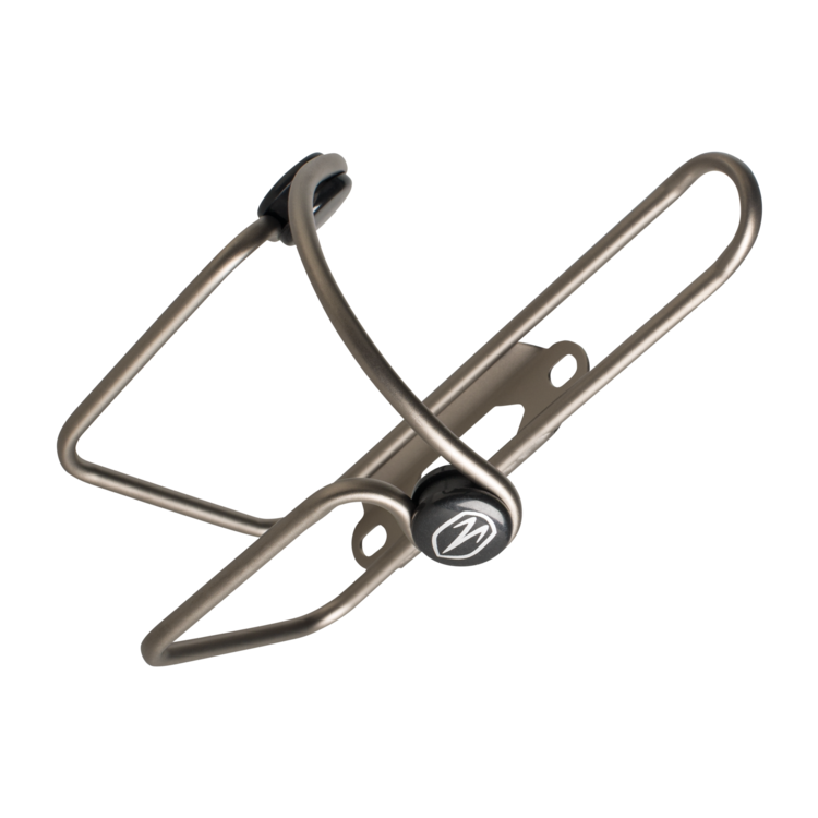 Van Nicholas Bottle Cages | Titanium Cage Premium, with V-Logo - Cycling Boutique