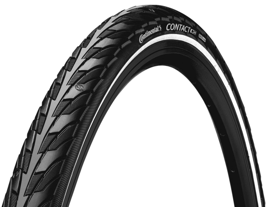 Continental 700c Hybrid/Road Tires | Contact E-25, Non Folding (Rigid)