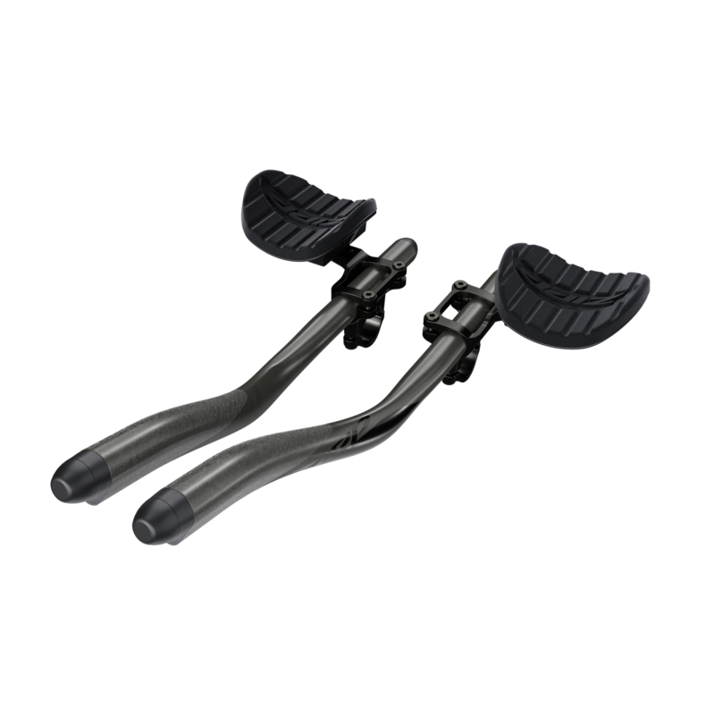 ZIPP TT Handlebars | Vuka Clip-On, High Clamp with Carbon Evo Extensions - Cycling Boutique