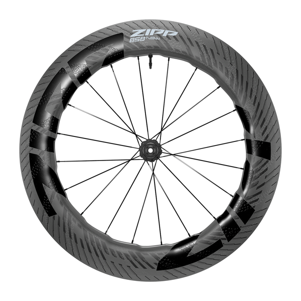 ZIPP Wheels | 858 NSW Carbon, Tubeless Disc-brake, 11-Speed Shimano/SRAM - Cycling Boutique