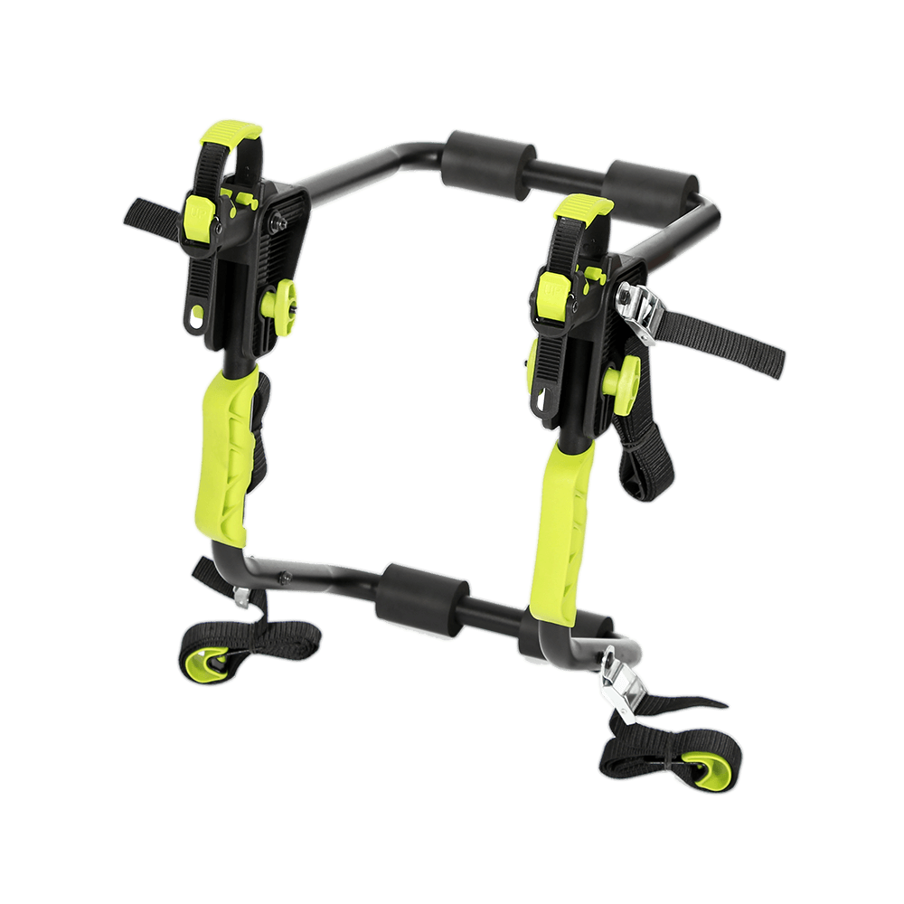 BuzzRack COLIBRI 1 Bike Trunk Mount Rack attached to car, showcasing easy installation and secure bike transport.